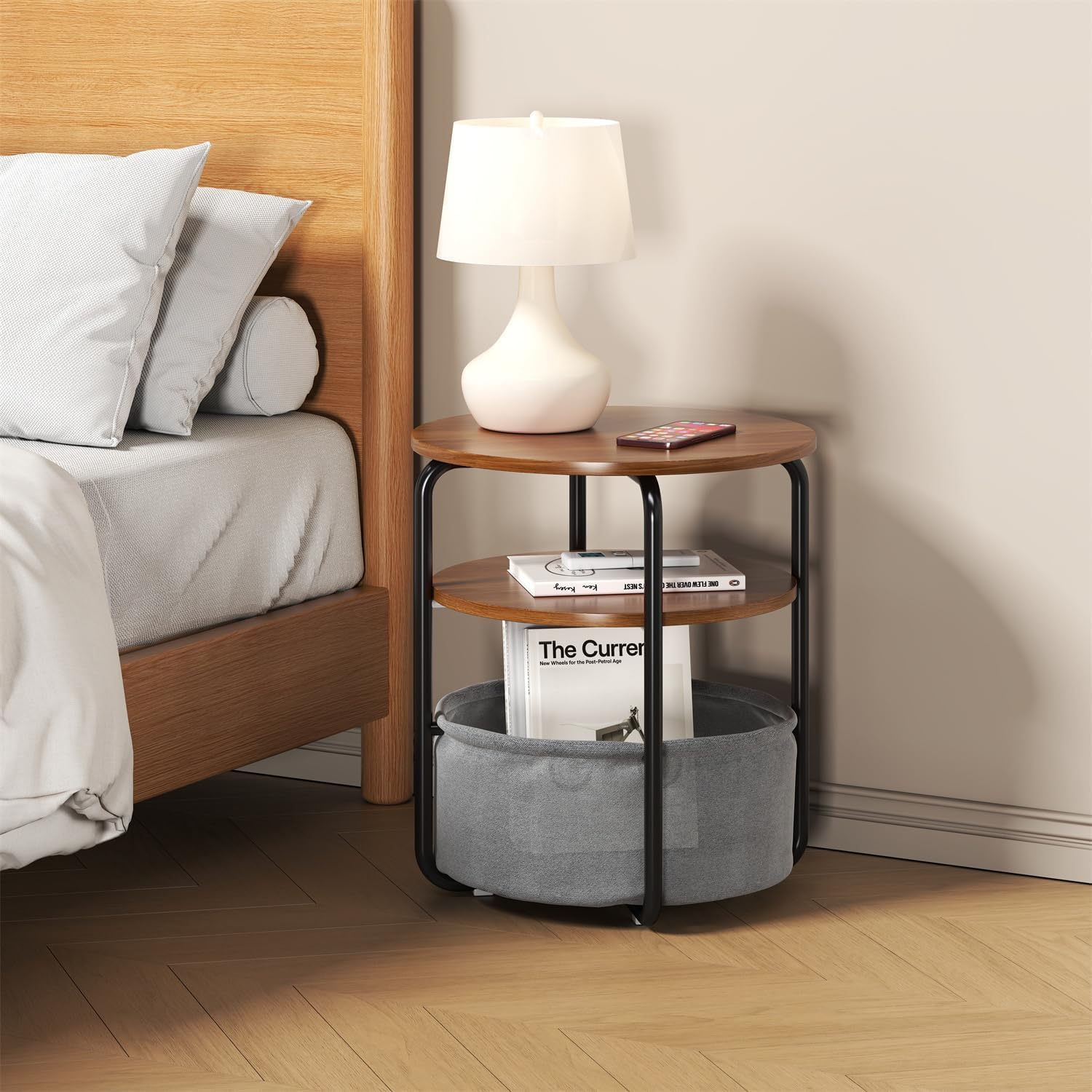 3-Tier Small Round Side Table  - đánh giá và giá Luxury Bags Tier