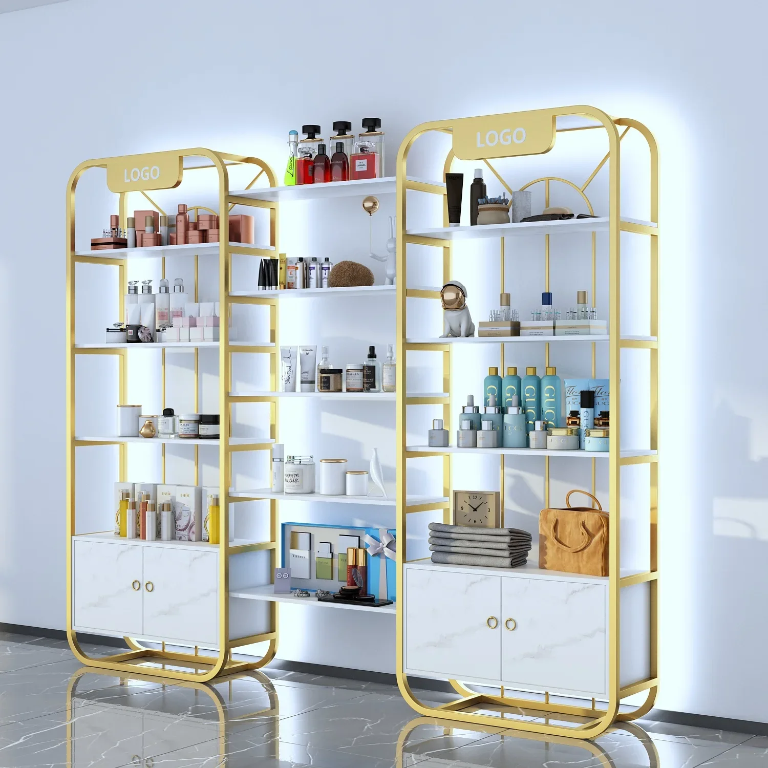 Light luxury shelf display rac - đánh giá và giá Luxury Bags Tier