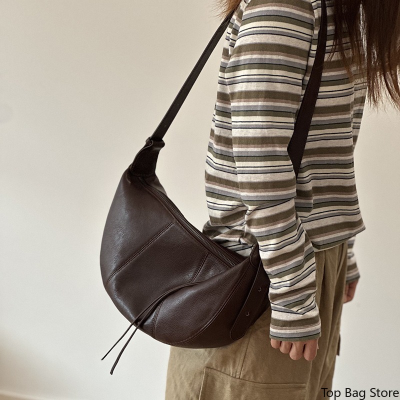 Genuine Leather Hobo Bag for W - đánh giá và giá Luxury Bags Quiet