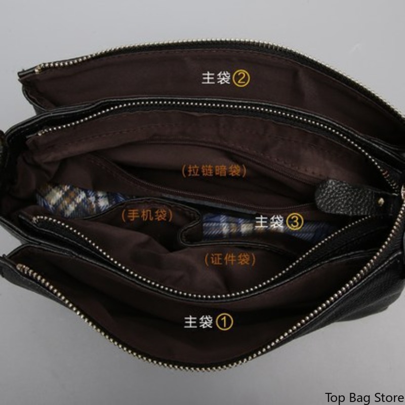Genuine Leather Crossbody Bag  - đánh giá và giá Luxury Bags Quiet