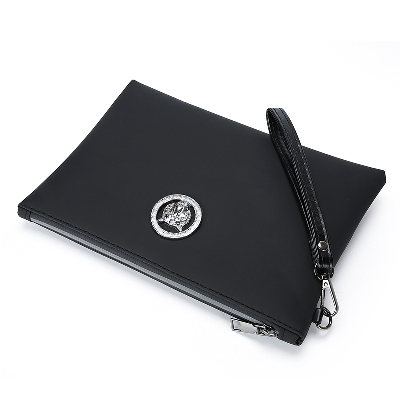 Men's Soft PU Leather Clutch B - đánh giá và giá Wristlet Wallet Zipper