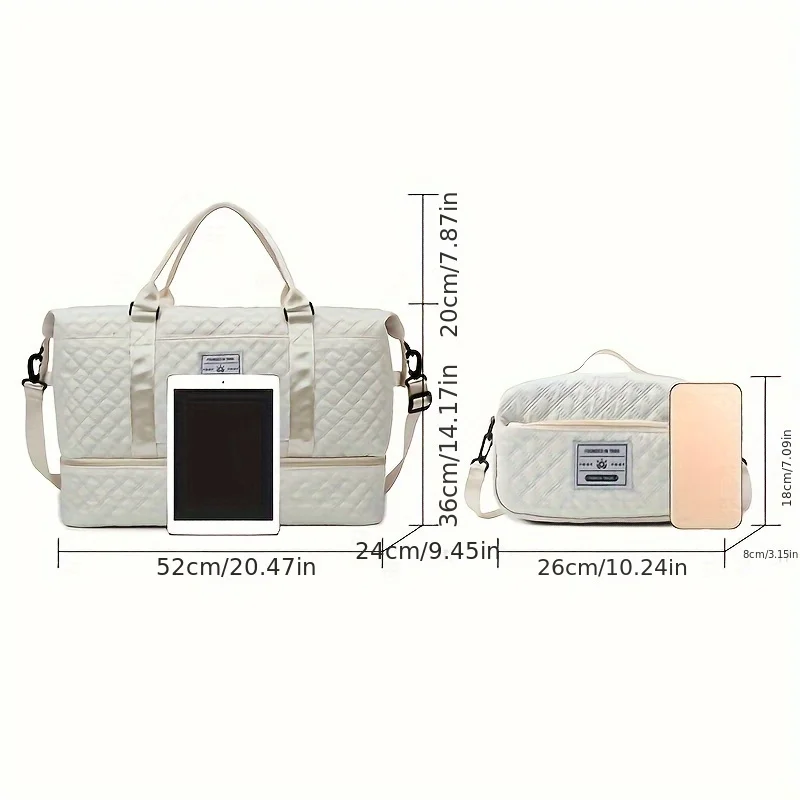 Large Capacity Travel Duffle B - đánh giá và giá Weekender Bag Duffle