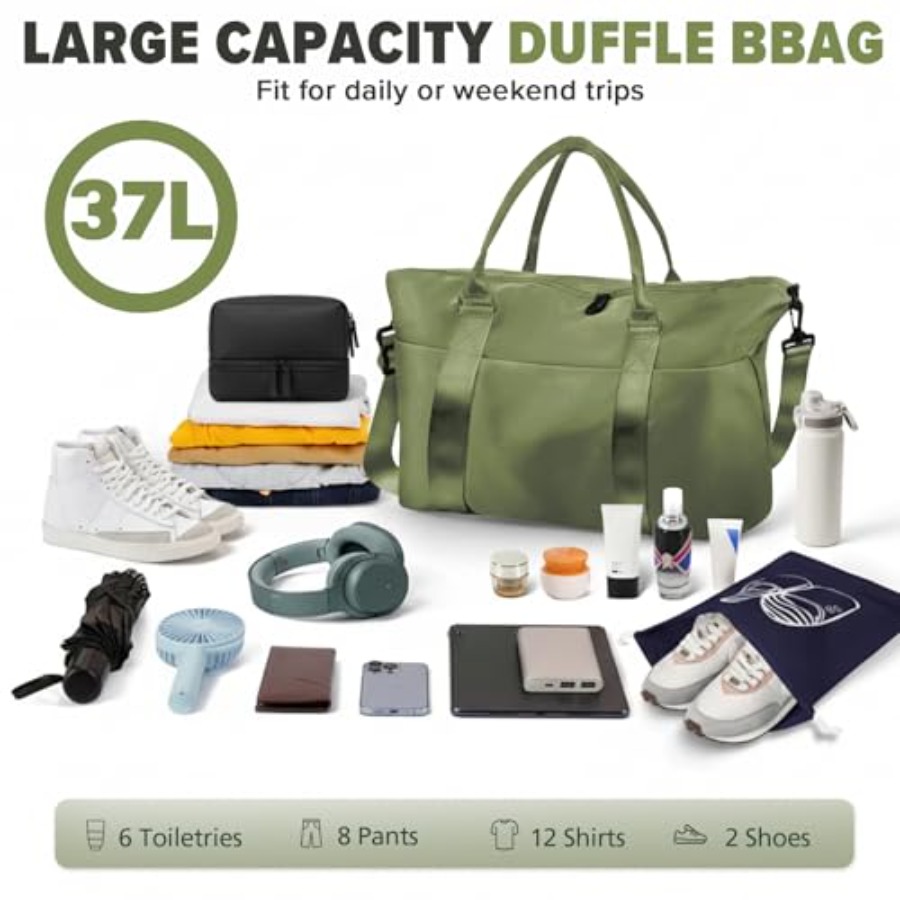 Travel Duffle Bag, Weekender T - đánh giá và giá Weekender Bag Duffle