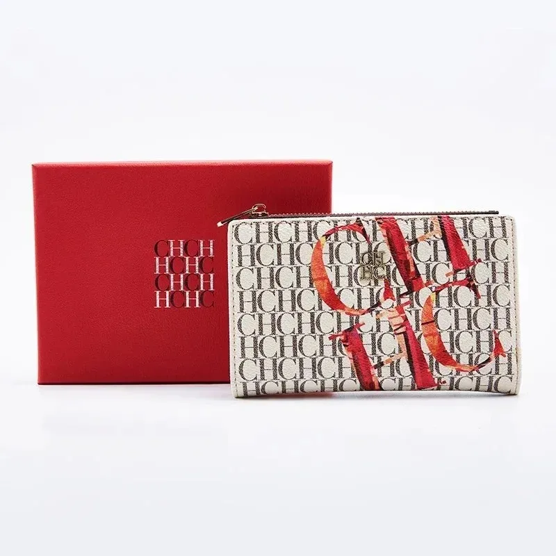 CH Exquisite Compact Portable  - đánh giá và giá Wristlet Wallet Zipper