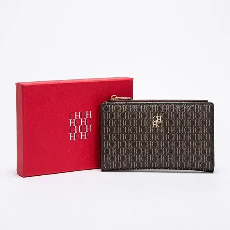 CH Exquisite Compact Portable  - đánh giá và giá Wristlet Wallet Zipper