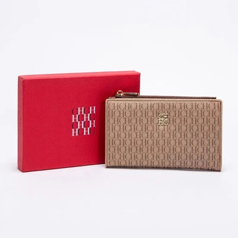CH Exquisite Compact Portable  - đánh giá và giá Wristlet Wallet Zipper