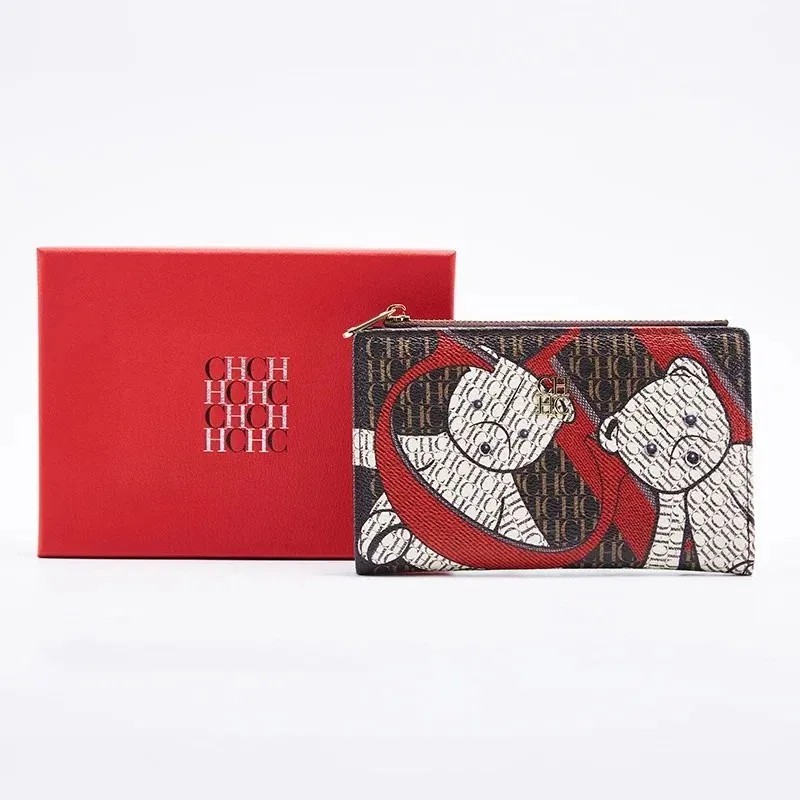 CH Exquisite Compact Portable  - đánh giá và giá Wristlet Wallet Zipper