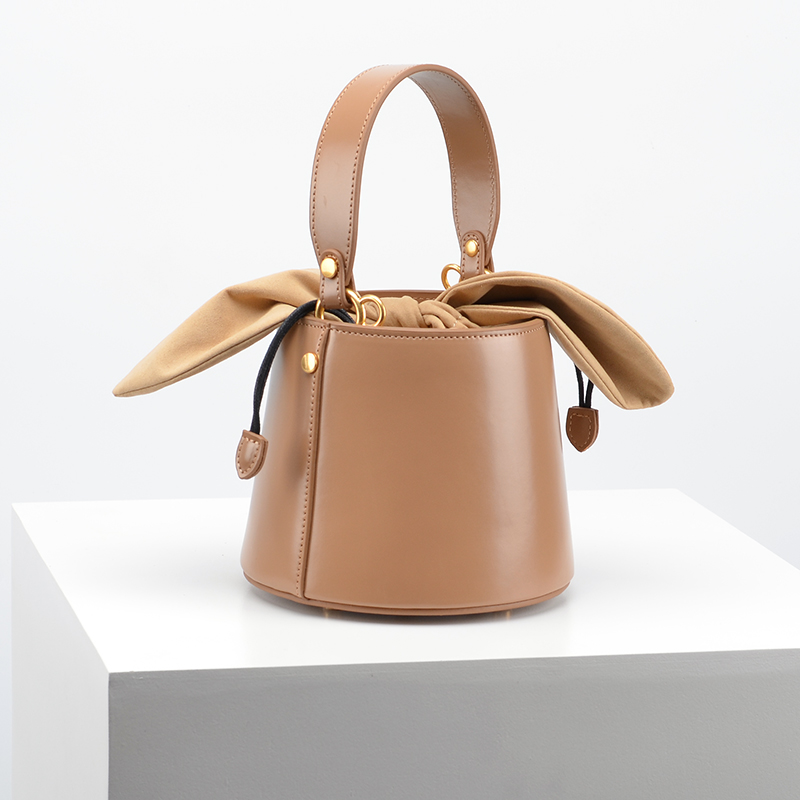 Tai Thỏ Đa Năng Xô Túi Mới Hợp - đánh giá và giá Bucket Bag Suede