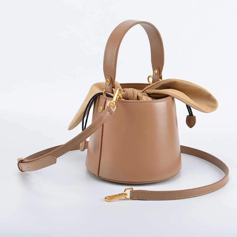 Tai Thỏ Đa Năng Xô Túi Mới Hợp - đánh giá và giá Bucket Bag Suede