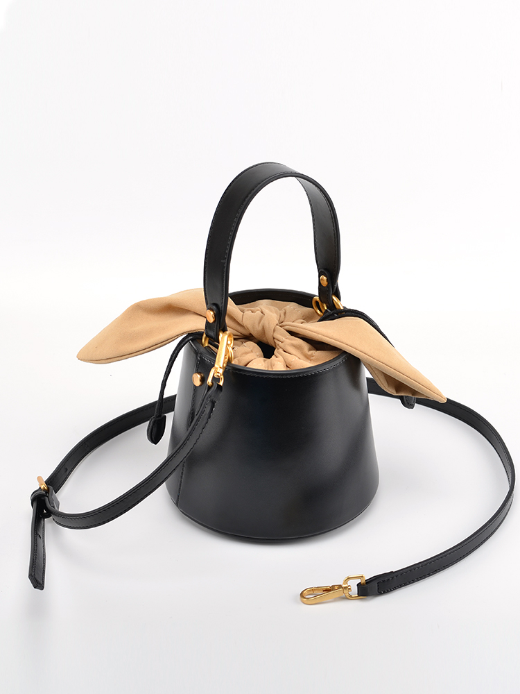 Tai Thỏ Đa Năng Xô Túi Mới Hợp - đánh giá và giá Bucket Bag Suede