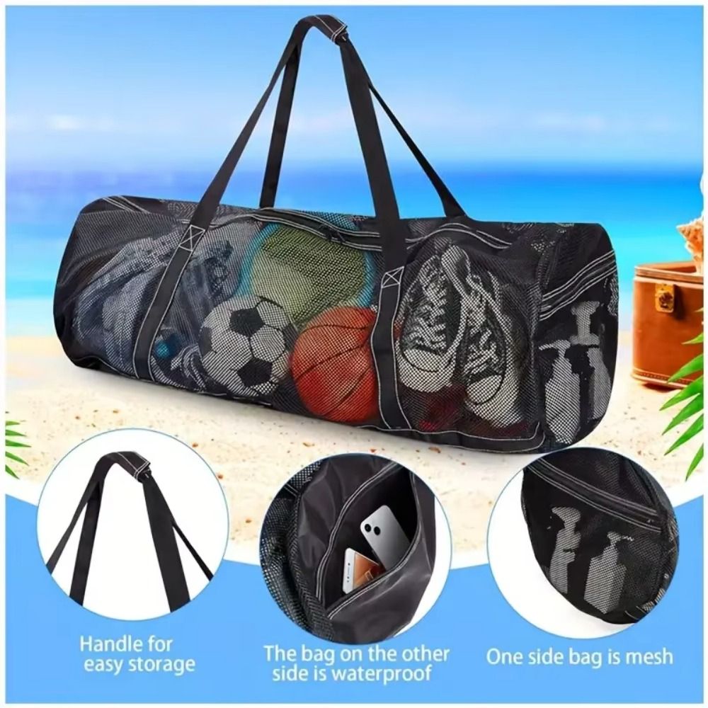 Large Capacity Mesh Diving Bag - đánh giá và giá Weekender Bag Duffle