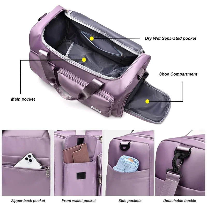 Carry On Travel Bag Large Capa - đánh giá và giá Weekender Bag Duffle