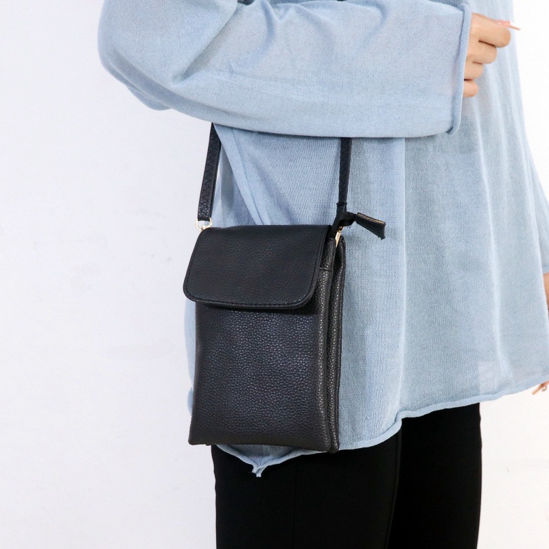 Women Leather Crossbody Phone  - đánh giá và giá Wristlet Wallet Zipper