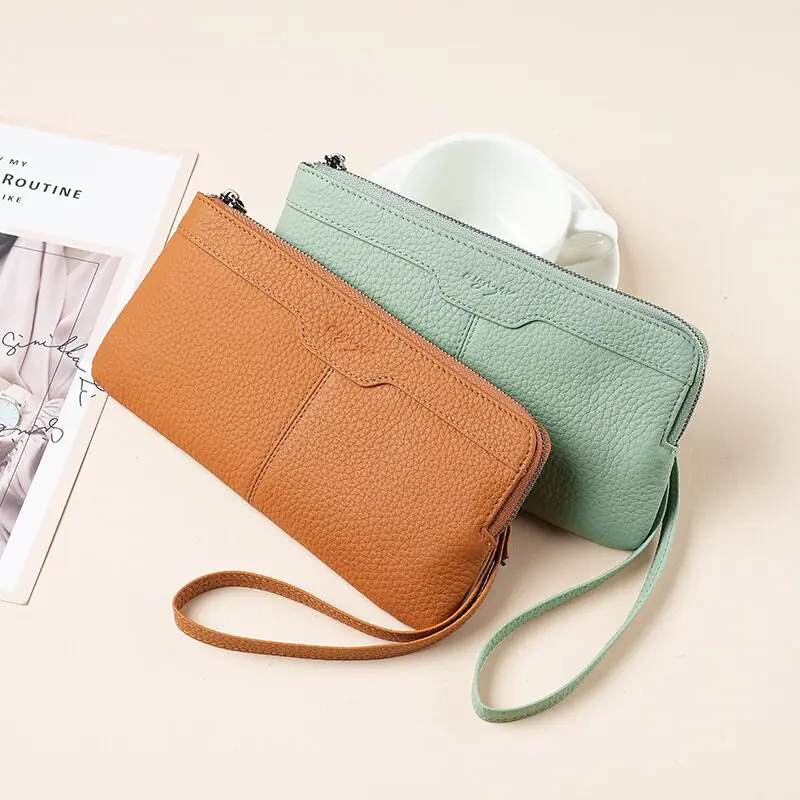 Lady Wristlets Long Wallet Cel - đánh giá và giá Wristlet Wallet Zipper