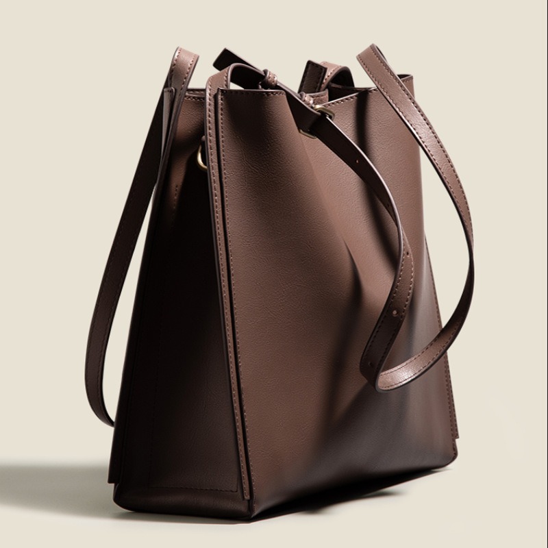Genuine Leather Bucket Bag for - đánh giá và giá Luxury Bags Quiet