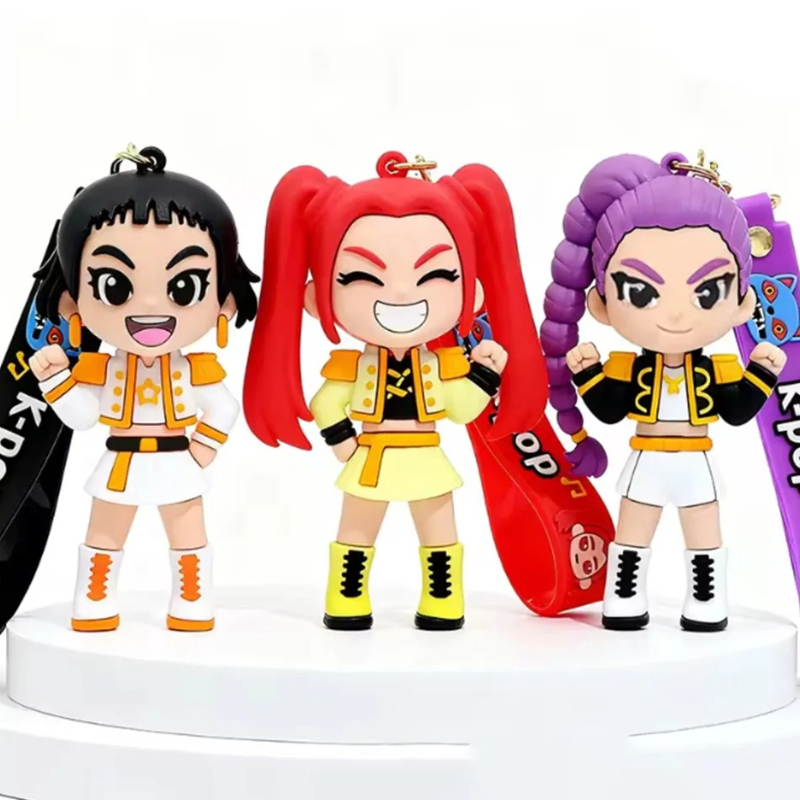 Hot Cartoon Anime Cute Keychai - đánh giá và giá Accordion Wallet Zip